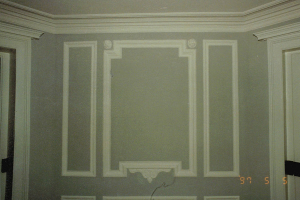 Nach Fertigstellung.  